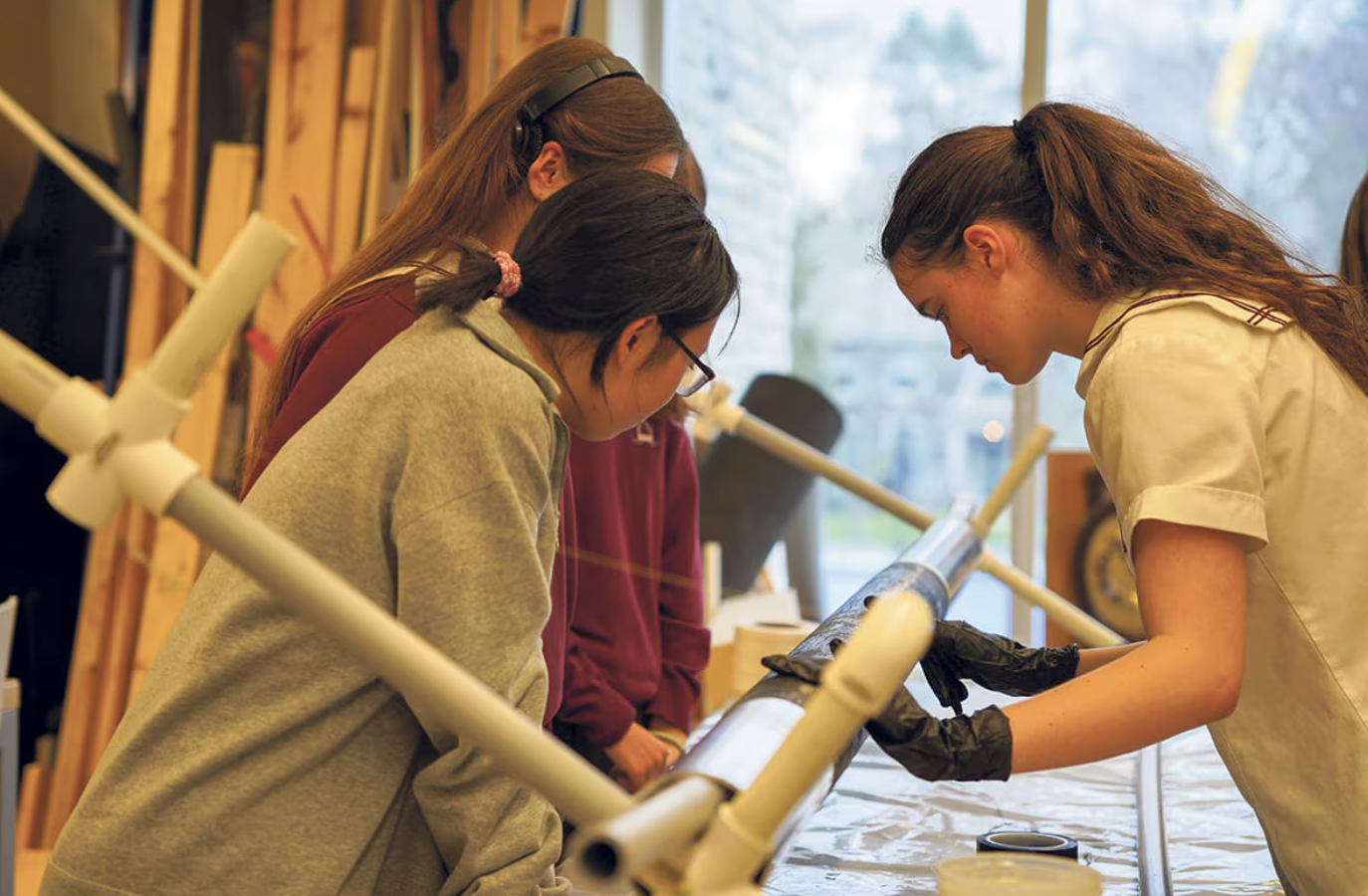 Carbon fiber wet layup