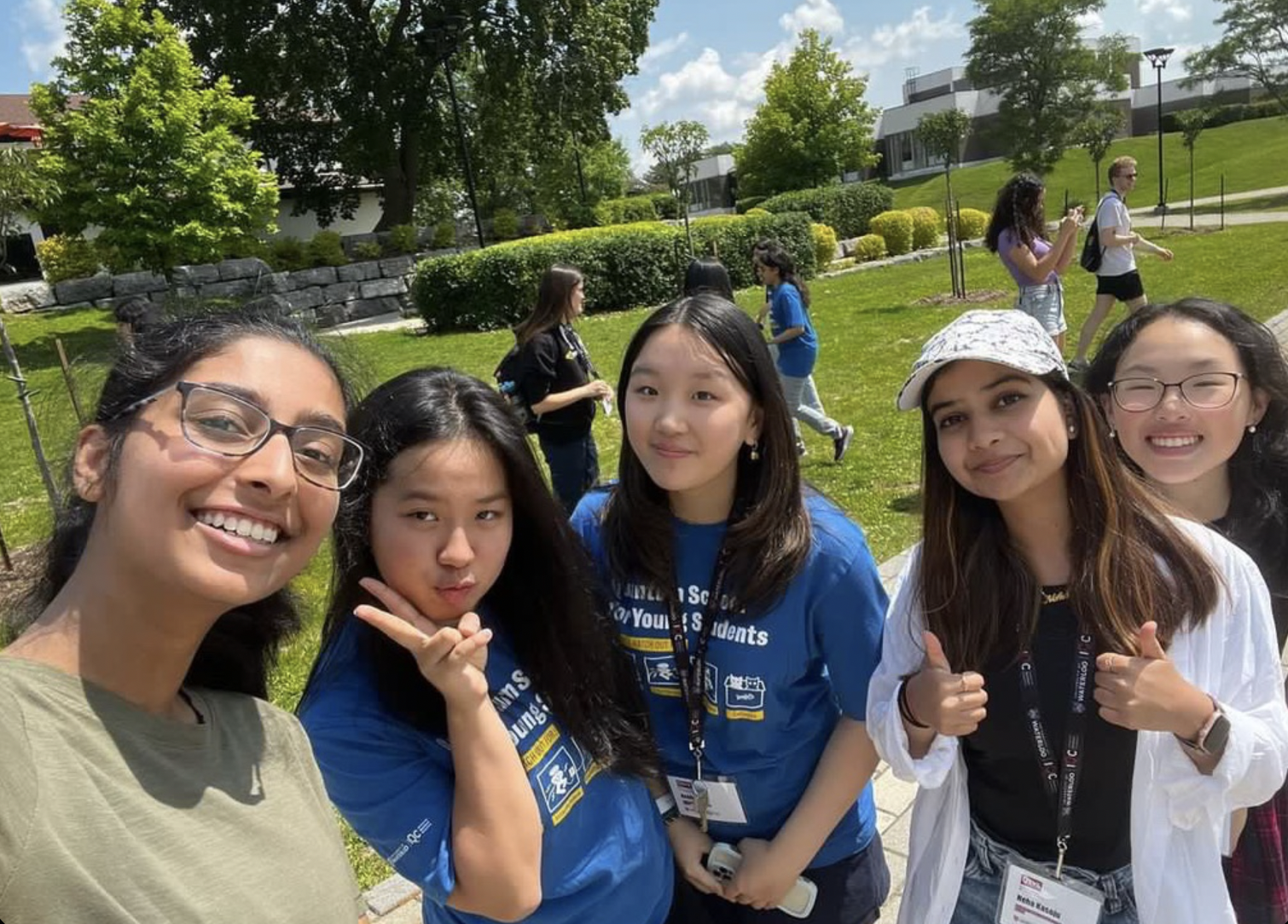 QSYS students on day one